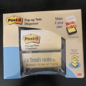 NIB Post-it Pop-up Note Dispenser